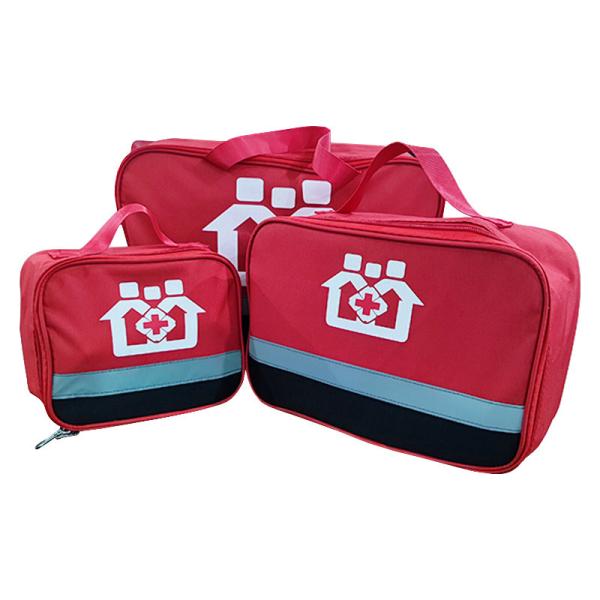 Large Capacity Portable Travel First Aid Kit with 3 Years Shelf Life and 28 x 10 x 19cm Size for Emergency Situations