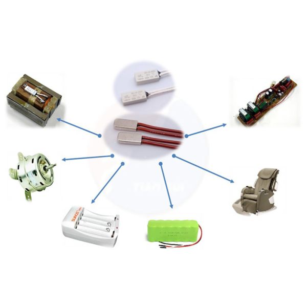 KSD9700 Bimetal Thermal Switch Plastic / Metal Case 250V 5A (10A available) for Electric Appliance