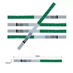 Bandelette de test de grossesse urinaire HCG avec une précision de 99,99 %, un temps de lecture de 3 à 5 minutes et une haute sensibilité (25 mUI/ml)