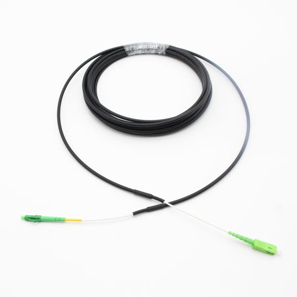 FTTH Fiber Optic Patch Cable G657A2 SC APC To LC APC 4.5mm SM SX CCA Double Jackets