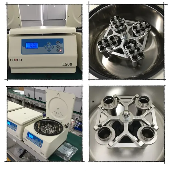 Cence Centrifuge Desktop Clinical Centrifuge Medical Laboratory Centrifuge with Horizontal Rotor