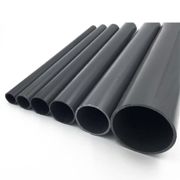 O encanamento dos fornecedores de China PVC U de 8 polegadas conduz o grande diâmetro da parede fina para a fonte de água