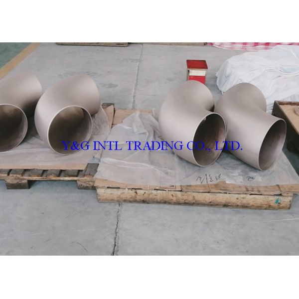 HOT CuNi 90/10 JIS Copper Nickel C70600 90 Degree Long Radius Elbow