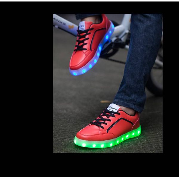 2018 Latest Christmas Gift USB Led Light Shoes