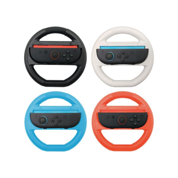 2 in 1 Durable ABS Steering Wheels for Nintendo Switch 2 Joy-Con Racing Game Controller
