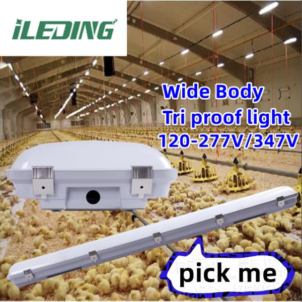 IP67 155W 4FT 1.2M LED Vapor Tight Tri-proof Light for Industrial Warehouse Damp Proof