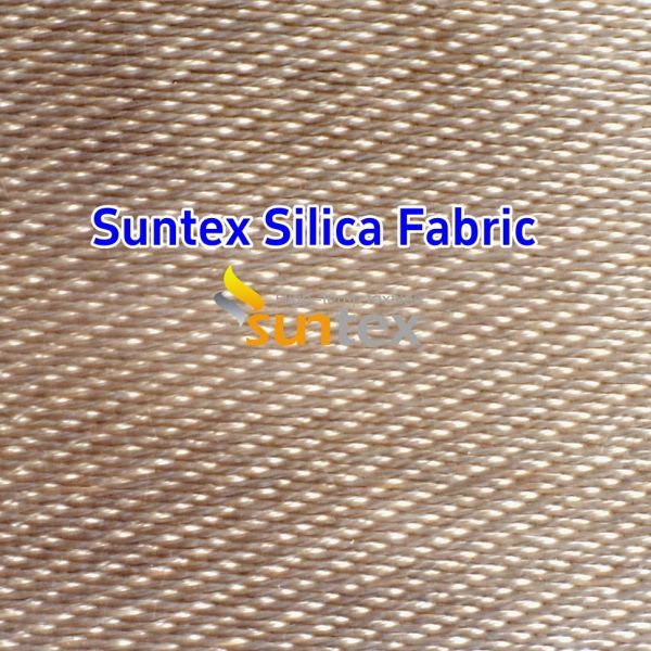 1700℃ High Purity Silica Fabric 96% SiO2 Fire Resistant Industrial Thermal Insulation Cloth Suntex Factory Supply