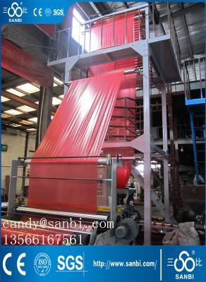 800mm PE Film Blowing Machine Double Winder For Packing Some Bottles