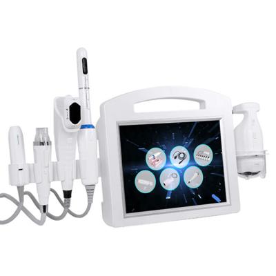 6 em 1 ultrassom focalizado alta intensidade de levantamento facial de Hifu da máquina da beleza de 4d HIFU