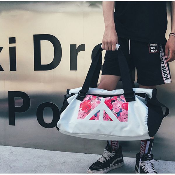 New personality Korean version of hualu travel bag Chao cool hip-hop fitness bag