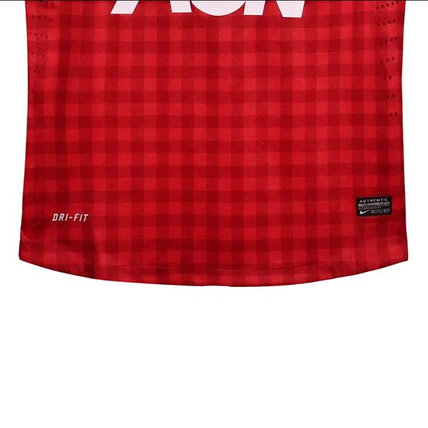 Manchester United Saison 2012-2013 Version du joueur à domicile Jersey Groupe Personnalisation Programme exclusif