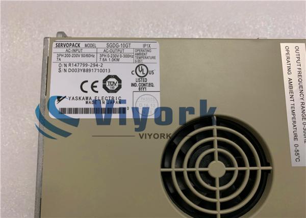 O servo industrial de Yaskawa SGDG-10GT conduz o amplificador do servo da C.A. de 1000W 7.6AMP