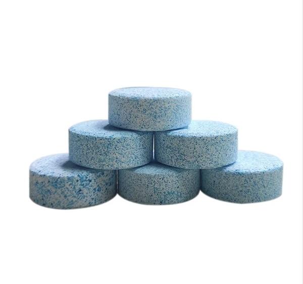 Biodegradable Blue Toilet Flush Cleaner Tablets Toilet Bowl Tank Tablets ODM