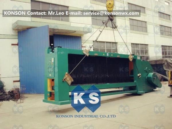 Double Rack Drive Gabion Machine / Hexagonal Wire Mesh Machine