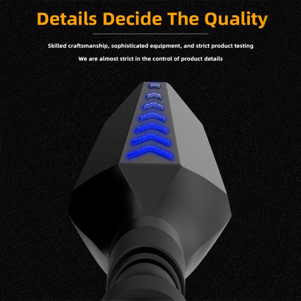 6500k Light Temperature YAYE ABS PC Water Lamp DC12V Motorcycle LED Turn Signal Indicator Light