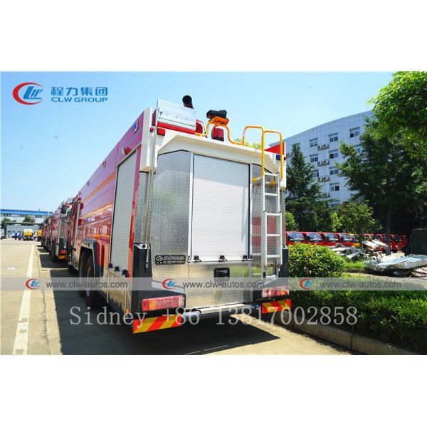 Тележка цистерны с водой Dongfeng 153 4X2 6cbm противопожарная