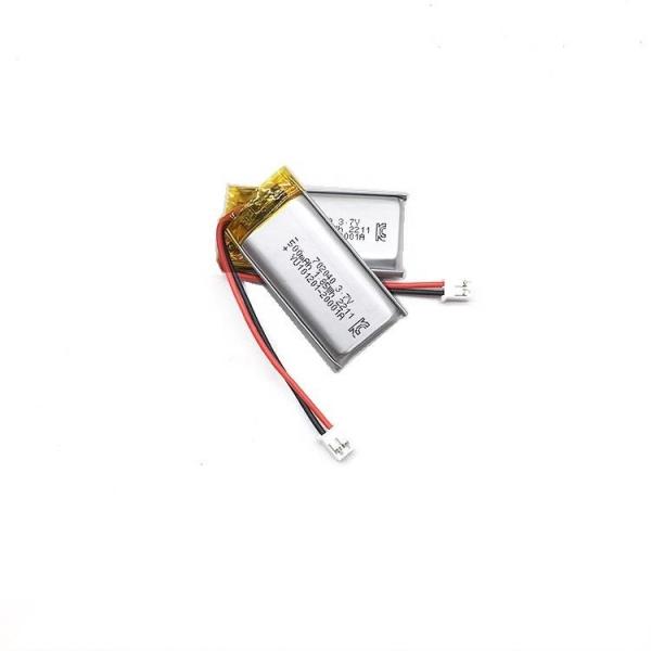 Bateria do polímero do lítio do CE 702040 3.7v 500mah do KC para o equipamento de monitoração