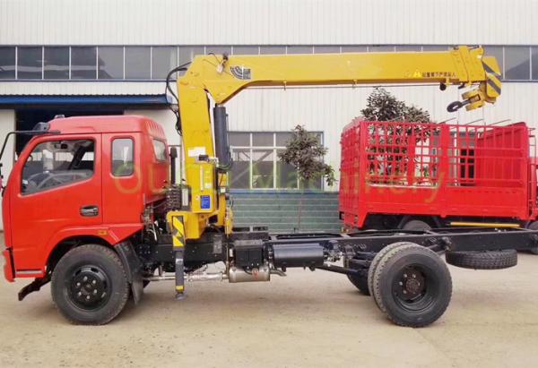 Stiff Boom Type Truck Mounted Boom Crane 10t Small Lifting Hydraulic Grua
