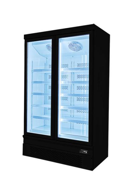 Plug In System Commercial Display Freezer Double door Showcase