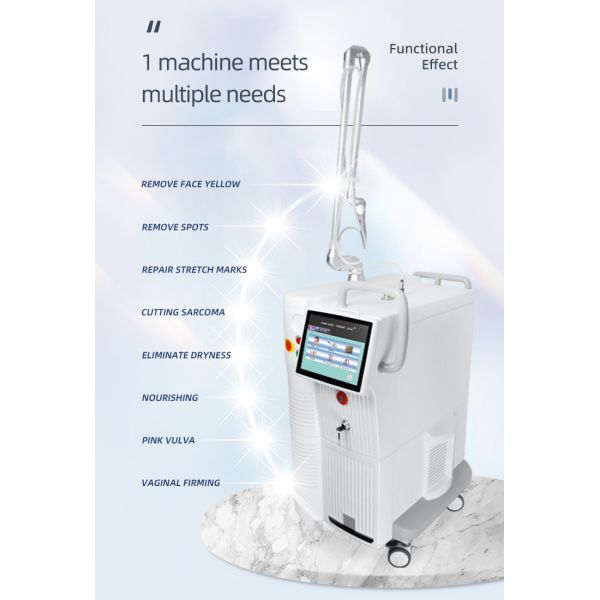4d Fotona Skin CO2 Fractional Laser Machine For Vaginal Warts Stretch Marks Removal