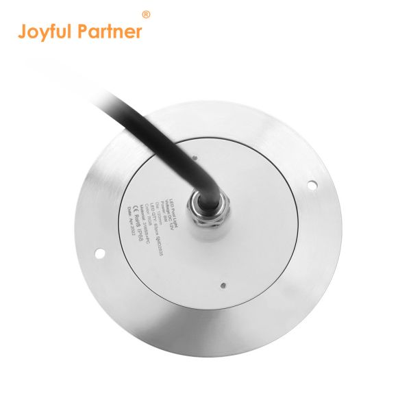 PAR56 Color Changing Pool Light Acid-proof DC7.5MM Slim DC12V Beam Angle 120 Deg 3000K 316 Stainless Steel