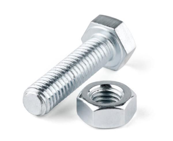 El hardware de acero inoxidable del grado roscó completamente los pernos pesados del hex.