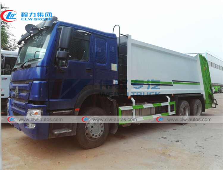 Тележка избавления выжимк затяжелителя зада RHD Howo 18m3 20m3