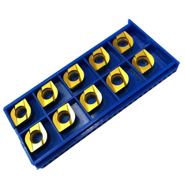 Golden CNC Carbide Cutting PVD Coated Inserts For Lathe GPMW120560-R