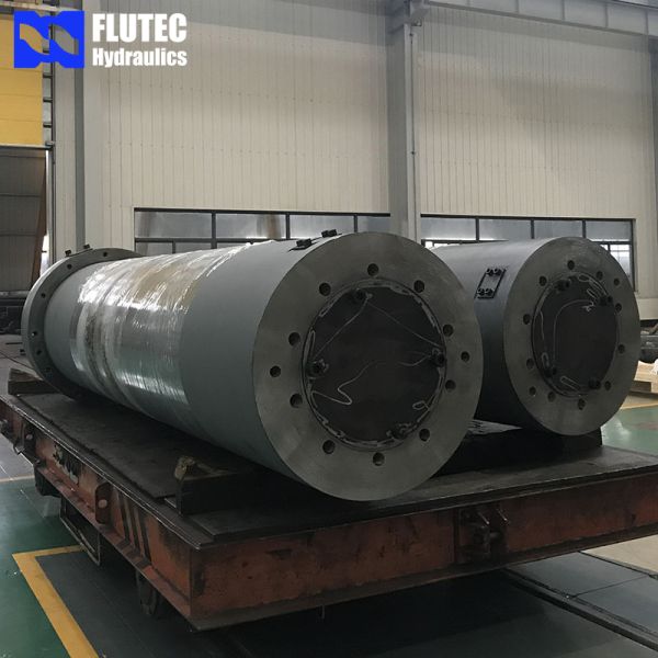 Double Acting Big Bore Hydraulic Cylinders For 1000 Ton Hydraulic Press Machine