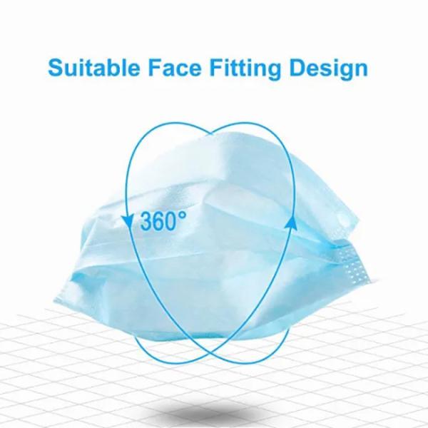 Safe Type Antibacterial Medical Mask Disposable Dust Masks For Adult Kids