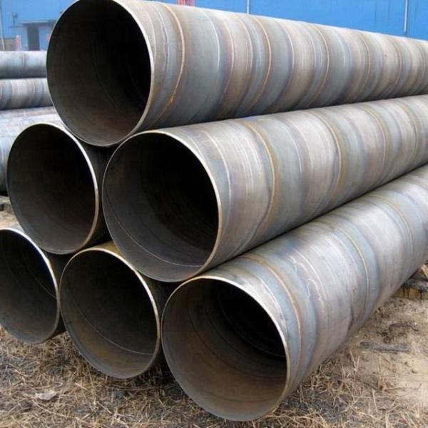 a espiral de 6m-18m SSAW soldou o tubo espiral do metal das tubulações de aço para a tubulação da estação das energias hidráulicas