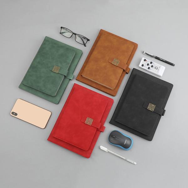 Appuie-tête magnétique de style chinois Carnet de notes A5 Journal journal fournitures de bureau