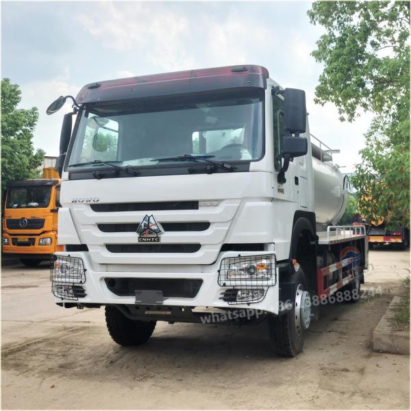 Export Type HOWO   15000 Liters  Sewage Suction Truck        Vacuum Tanker
