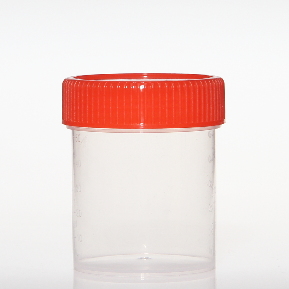 Wholesale Price 40ml Size Transparent Cup Sputum Collection Container