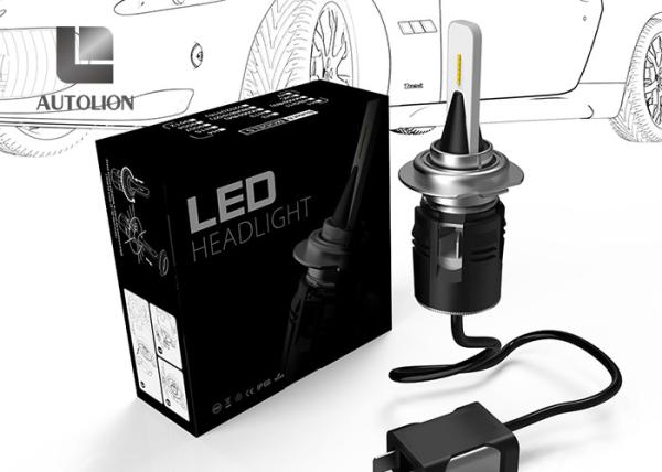 Mini Size  b6 High Low Beam 24w 3600 Lm Led Fog Lights For Cars / h7 Led Headlight