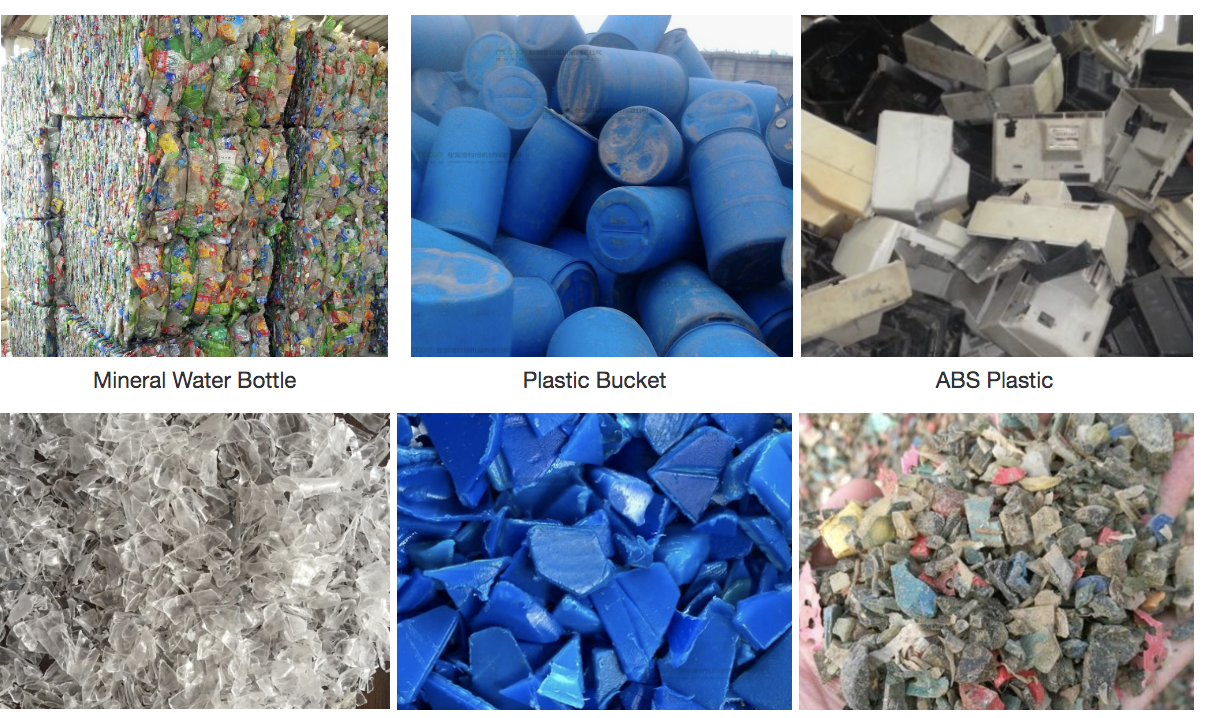 Прочная пластиковая дробилка для тяжелой работы нержавеющей стали бутылки с водой