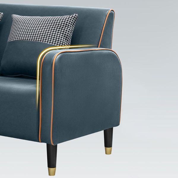 Modern Loveseat Living Room Sofas Microfiber Fabric Lazy Luxury Recliner Home Furniture