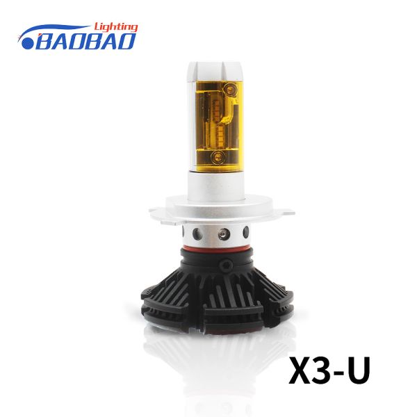 X3 50W 6000Lumen  ZES chips car led headlight
