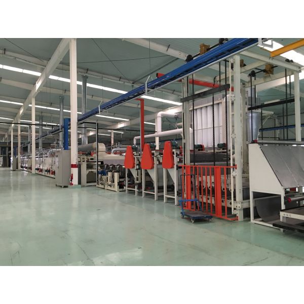 Frequency Control Electrostatic Flocking , Flock Printing Machine 5 - 25m / Min