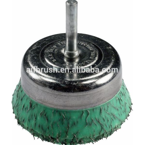 High quality lead-acid battery operated 150mm Encapsulated steel wire brush
