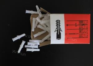 1inch Wall Nylon Plugs And Screws Anchor For Concrete