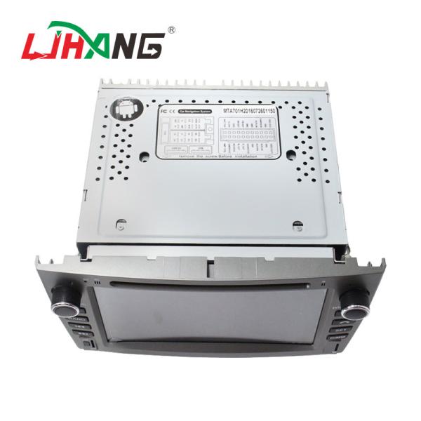 Support Digital TV Double Din Peugeot DVD Player Manual Air Condition