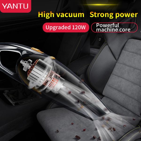 Travel-Friendly YANTU E03 Cyclone 12v Portable Mini Handheld Vacuum Cleaner For Car