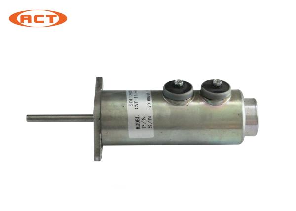Caterpillar Spare Parts Diesel Generator Stop Solenoid 24V 110-6465 For CAT Excavator