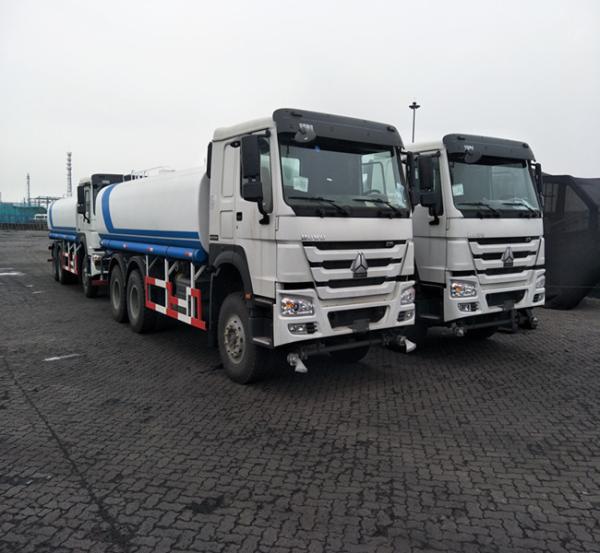 15m3 6x4 Powerful Water Tank Truck Dimensions10350×2496×3048 1500L,White Color