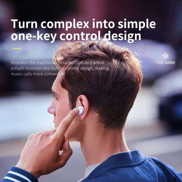 5V Bluetooth Stereo Earbud stereo bass earphones With Copper Ring Horn