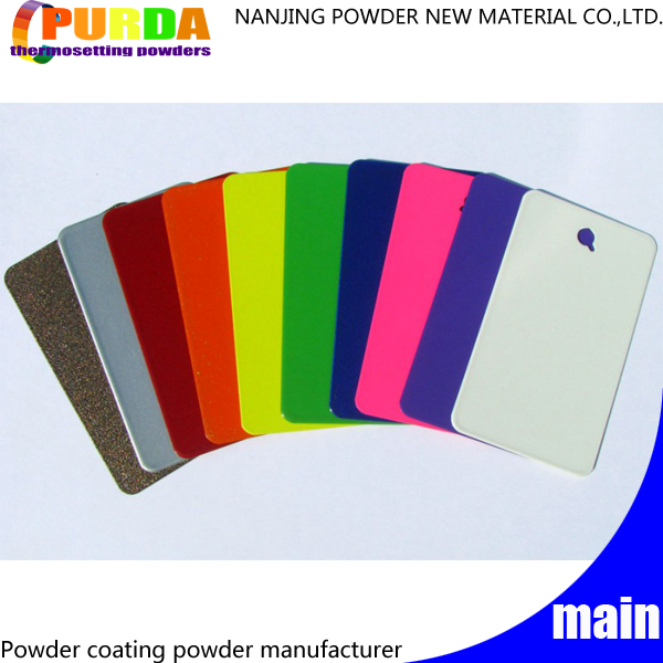 RAL 1048 Flash Gold Metallic Powder Coat , Metal Surface Shiny Powder Coating