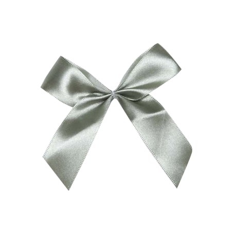 High End Glitter Decorative SGS 2 Inch Personalized Satin Ribbon Gift Bows For Gift Box