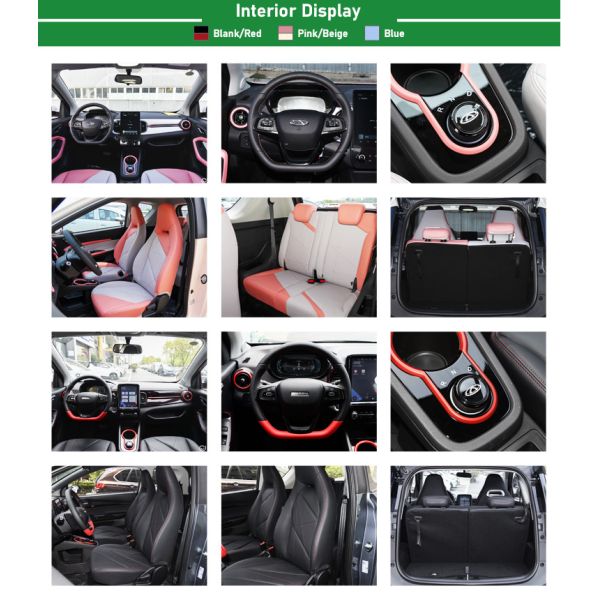 Chery QQ Ant Mini SUV Electric Car 301Km Pure EV High Speed ​​100km/h