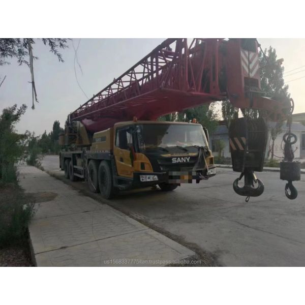 Used SANY 80 ton Crane and Excellent Performance for Construction Projects